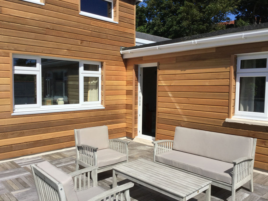 Canadian Western Red Cedar Profiled Cladding