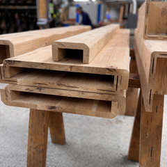 Oak Box Beams & RSJ Covers – Made to Measure Hollow Oak Beam Cladding