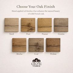 Oak Finish Samples