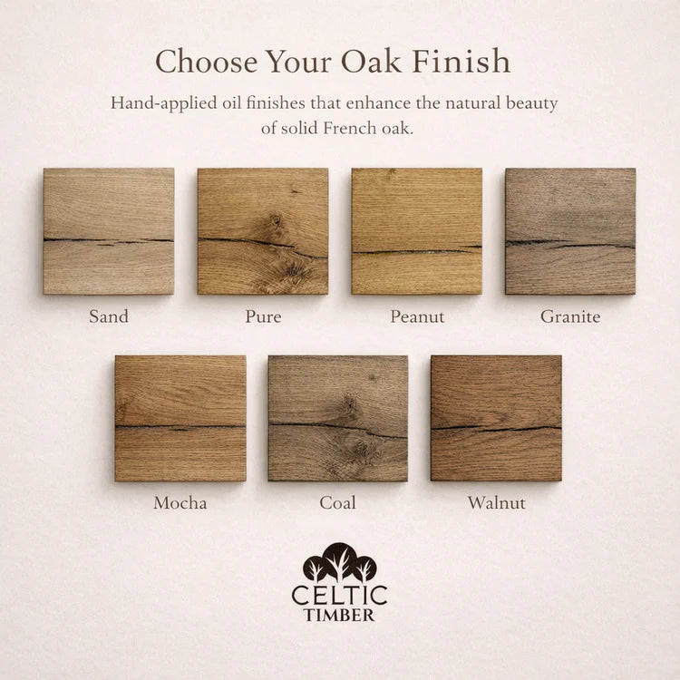 Oak Finish Samples