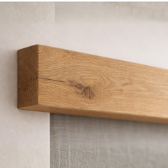 Decorative Oak Window Beam | Solid Oak Fascia Lintel | Celtic Timber UK