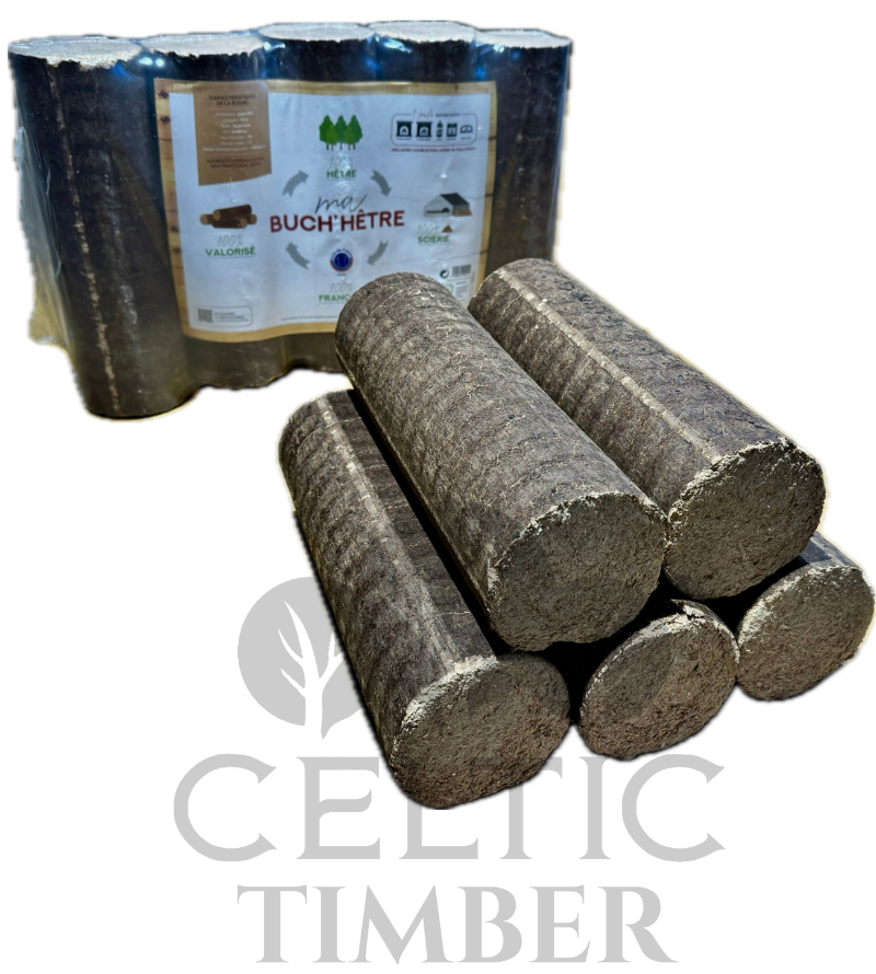 
                      
                        Round Hardwood Heat Logs – Premium Briquettes
                      
                    