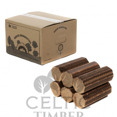 Normandy Octagonal Beech Briquettes – Premium Heat Logs