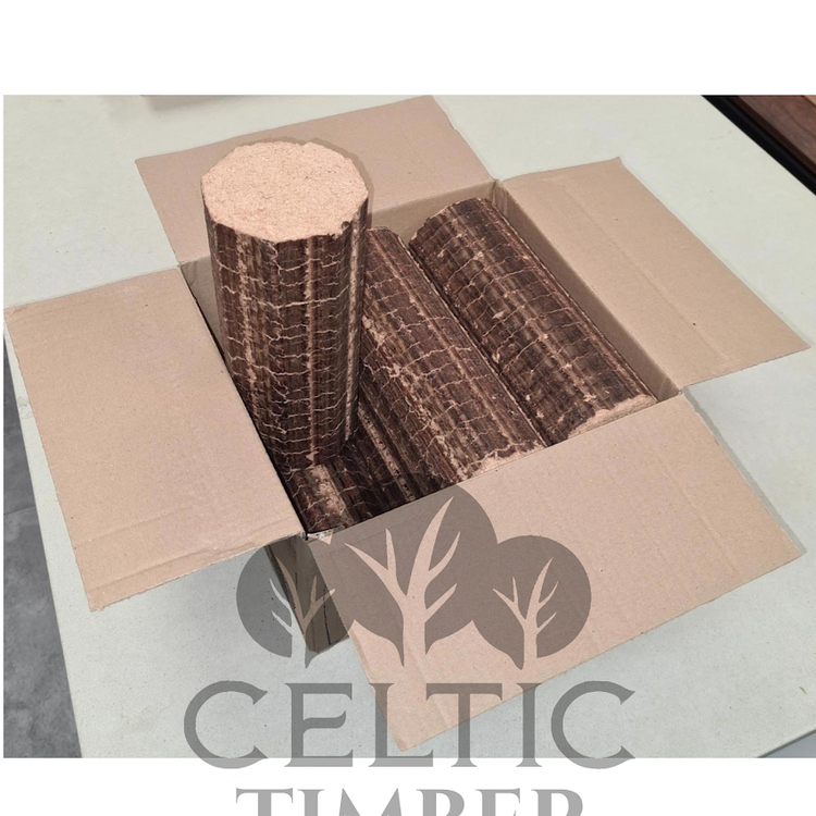 Normandy Octagonal Beech Briquettes – Premium Heat Logs