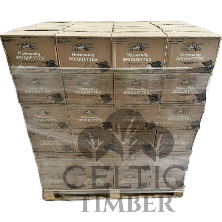 Normandy Octagonal Beech Briquettes – Premium Heat Logs