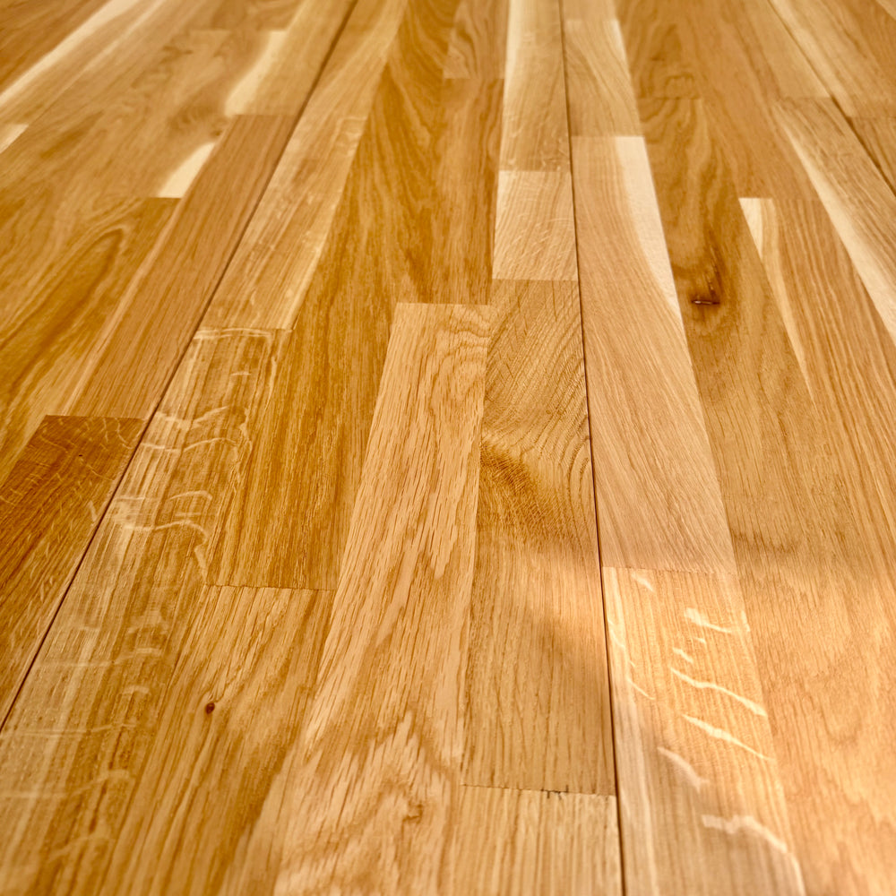 
                      
                        Solid Oak Finger Jointed T&G Flooring – Premium Osmo Oil Finish
                      
                    