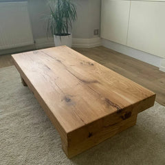 Oak Beam Coffee Table