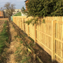 Treated Softwood Picket Garden Fencing Pales