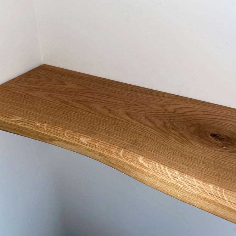 Solid Oak Shelves - Made to Measure