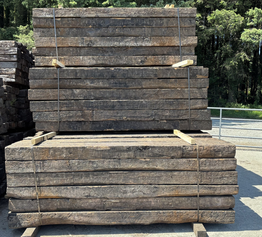 
                      
                        Reclaimed Railway Sleepers
                      
                    