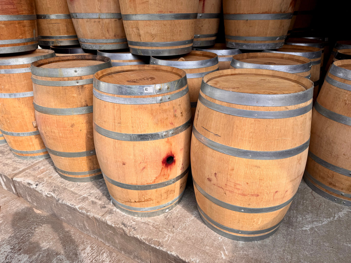 New Stock - Oak Wine Barrels