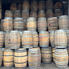 Oak Wine & Whiskey Barrel Ice Baths