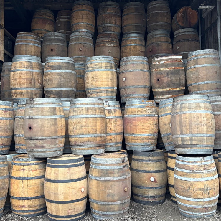 Oak Wine Barrel Water Butt