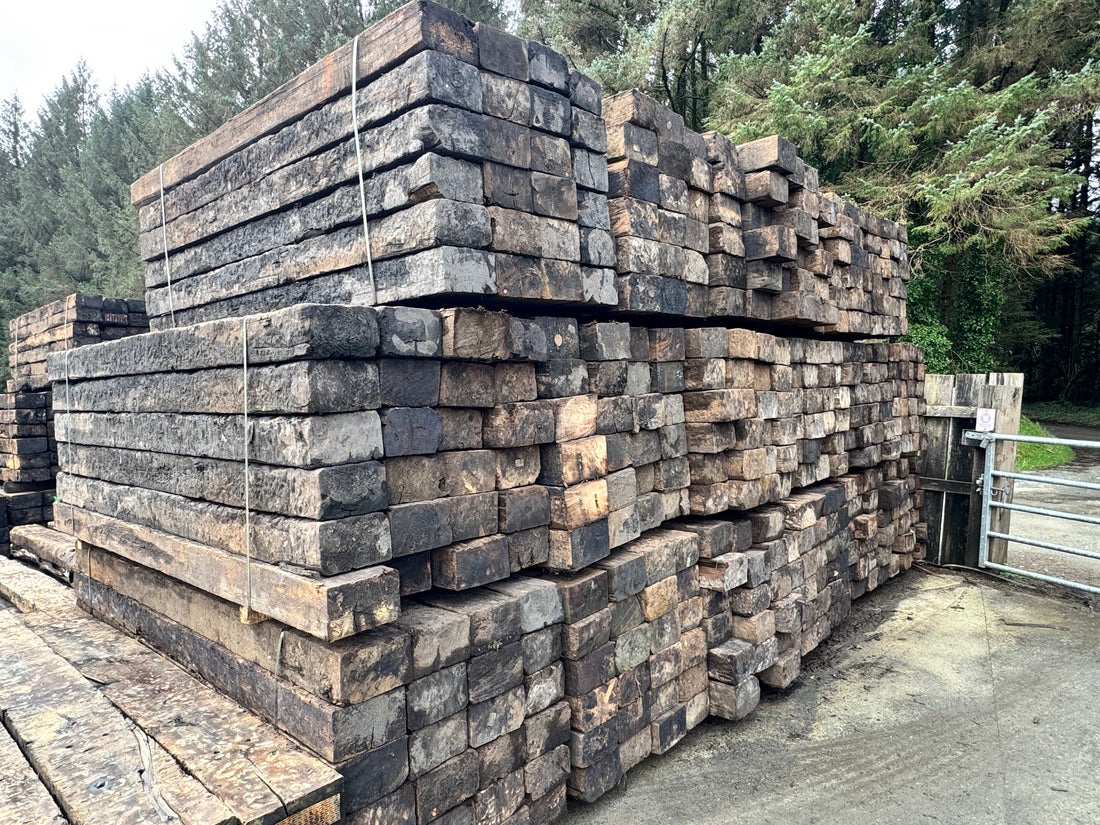 
                      
                        Reclaimed Railway Sleepers
                      
                    