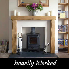 Oak Beam Fireplace Surround - 1500mm Wide