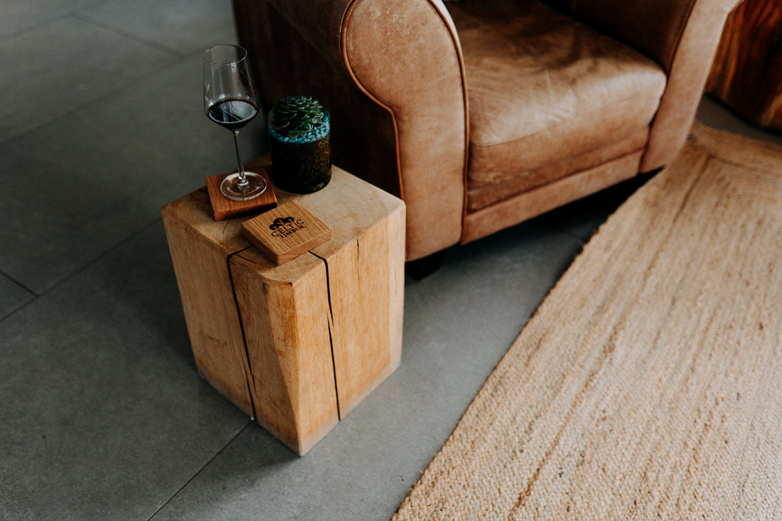 
                      
                        Solid Oak Lamp Stand, Side Table & Display Pedestal
                      
                    