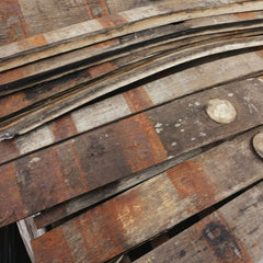 Oak Whiskey Barrel Staves