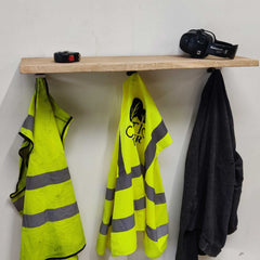 Oak Shelves with Brackets & Oils - Cut to Order Shelving, Custom Sizes