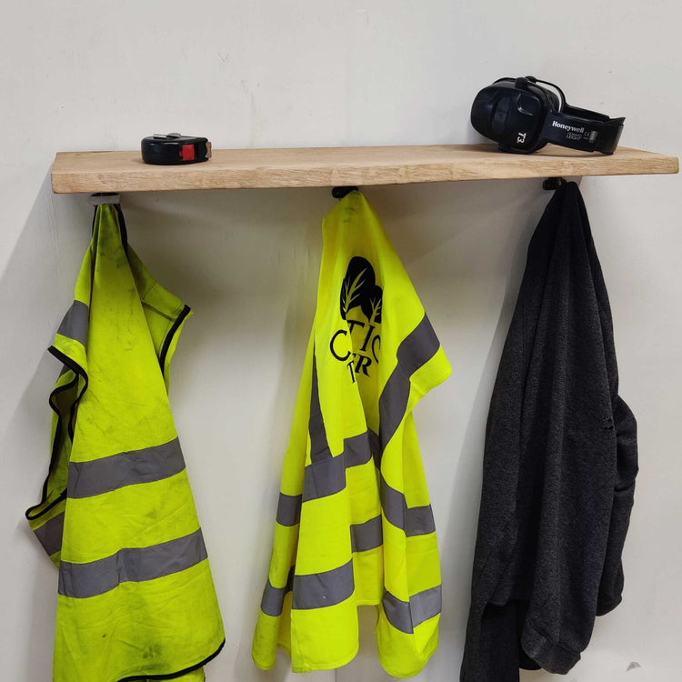 Oak Shelves with Brackets & Oils - Cut to Order Shelving, Custom Sizes