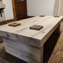Oak Beam Coffee Table