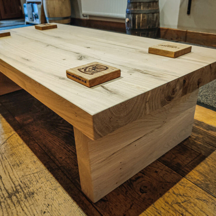 Oak Beam Coffee Table