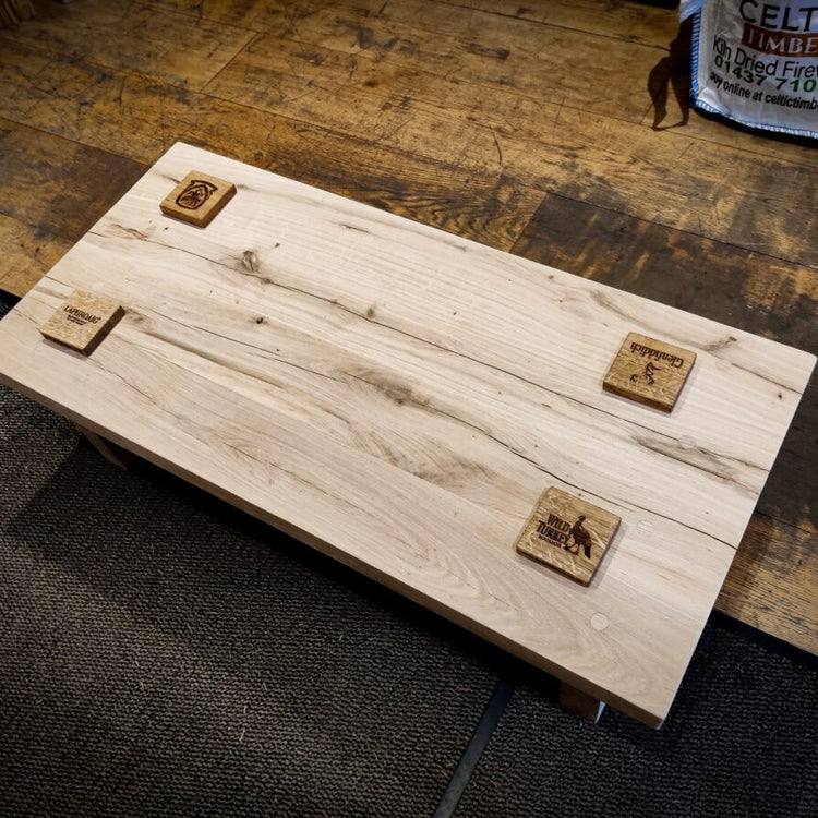 Oak Beam Coffee Table