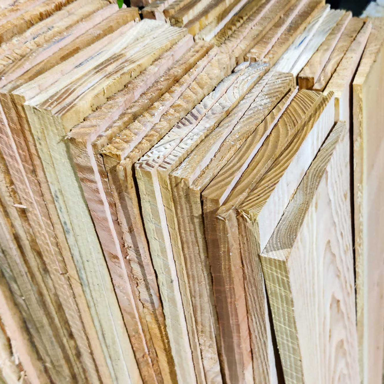 Naturally Treated Softwood Feather Edge Fencing Boards - Larch/Douglas Fir or Cedar