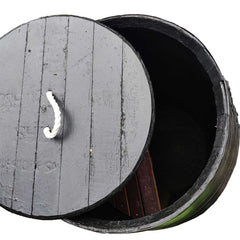 Oak Wine & Whiskey Barrel Ice Baths