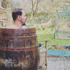 Oak Wine & Whiskey Barrel Ice Baths