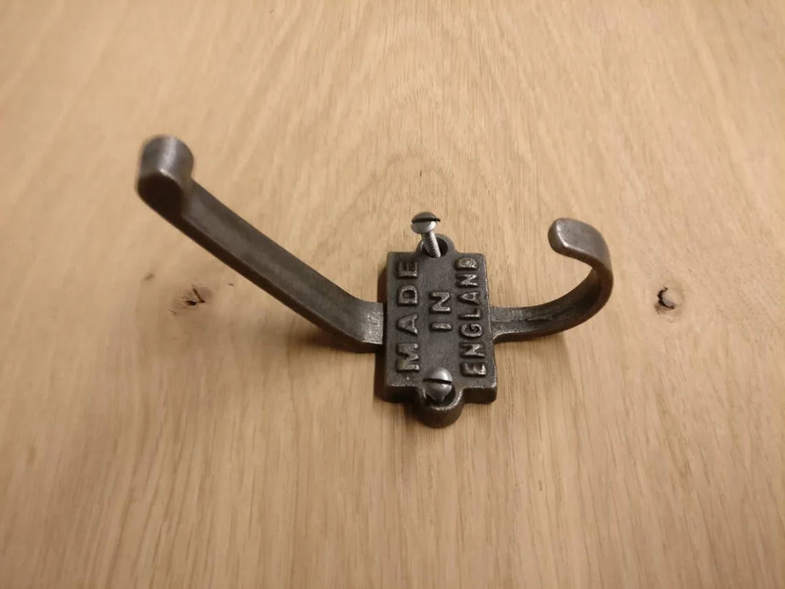 Cast Iron/Hand Forged Style Antique Shelf Hooks