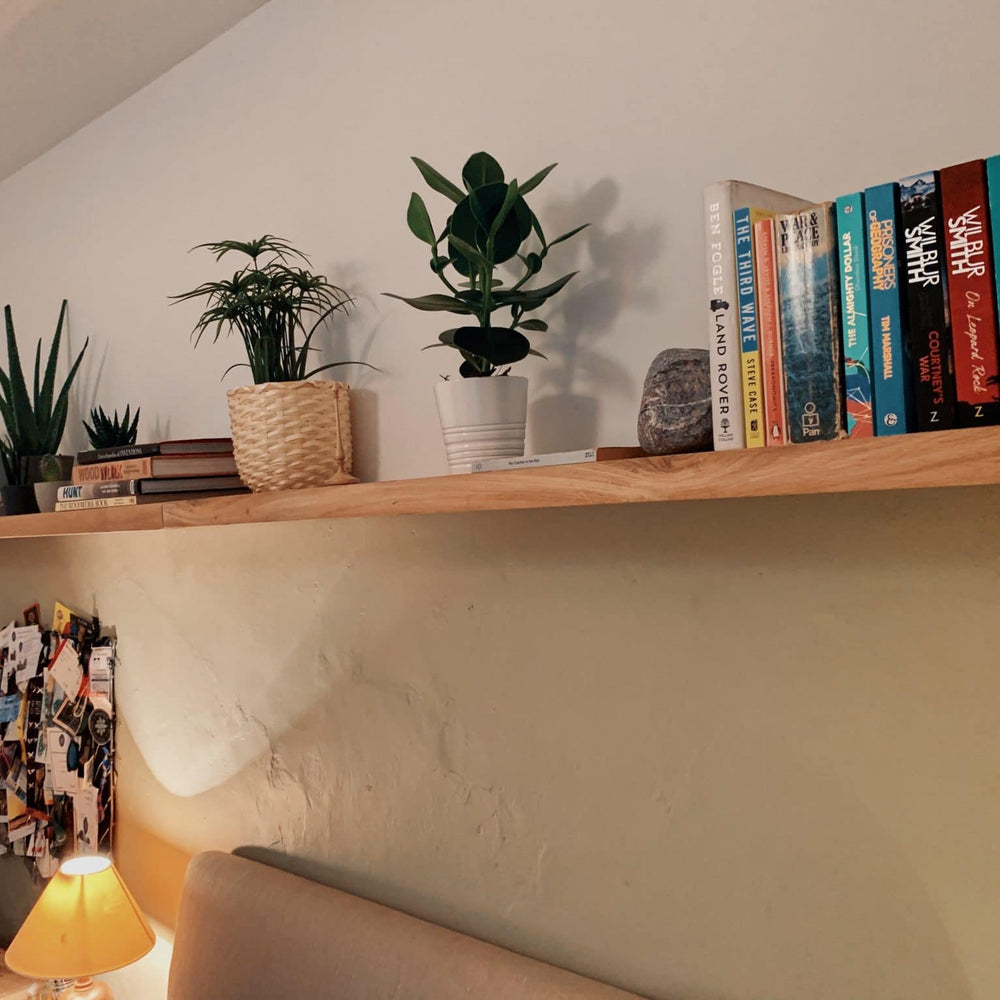 
                      
                        Oak Shelves with Brackets & Oils
                      
                    