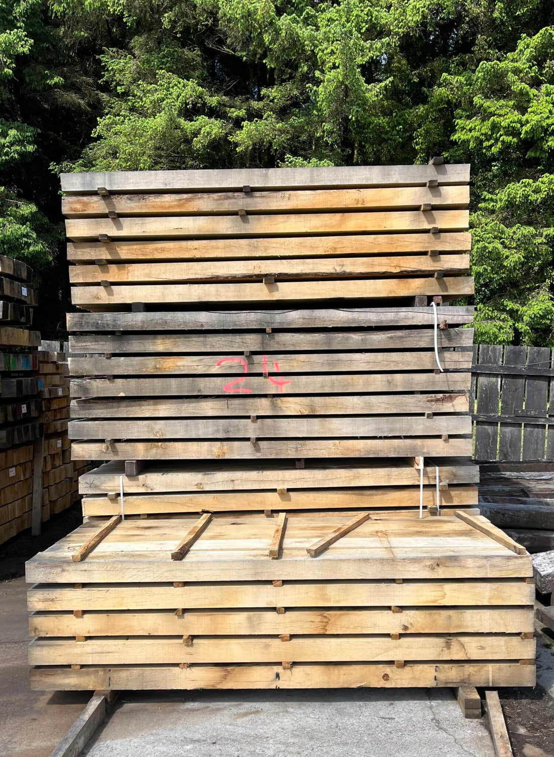 Oak Hardwood Sleepers - New