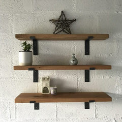 Solid Oak Shelves - Made to Measure