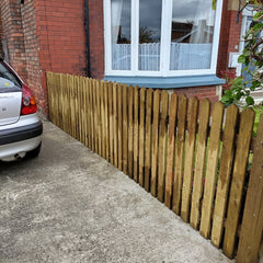 Treated Softwood Picket Garden Fencing Pales