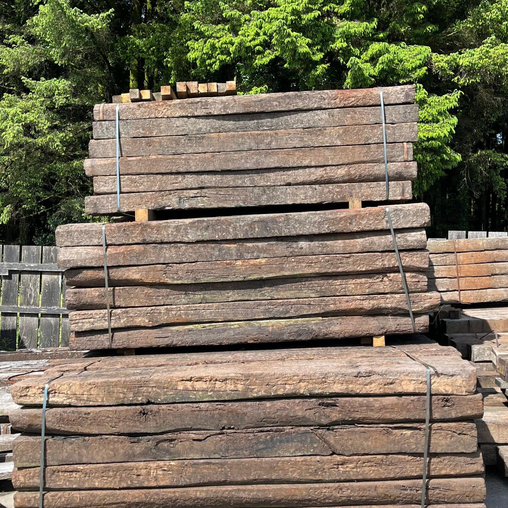 
                      
                        Reclaimed Railway Sleepers
                      
                    