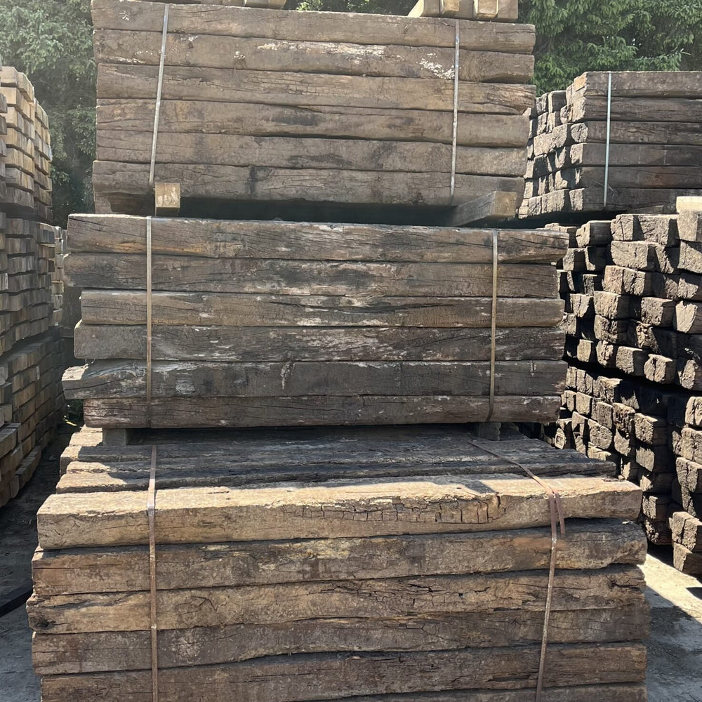 
                      
                        Reclaimed Railway Sleepers
                      
                    