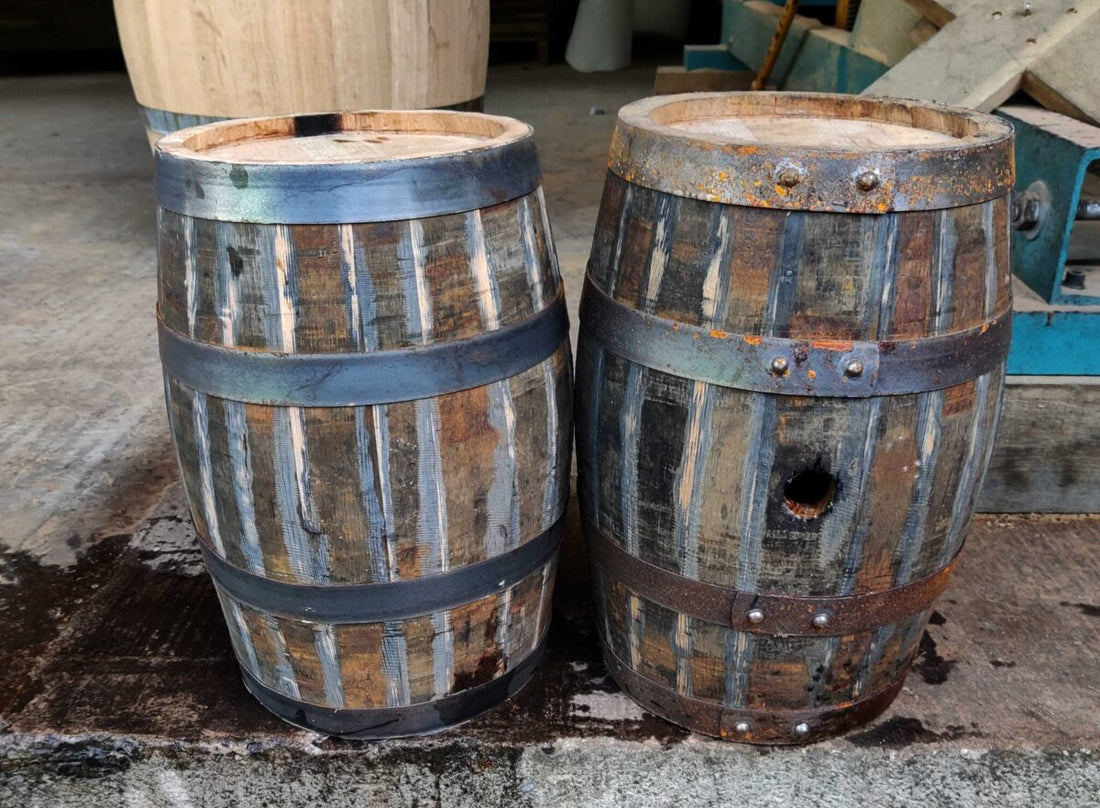 
                      
                        Professionally Recoopered Solid Oak Barrels for Use in Distilling / Alcohol making
                      
                    