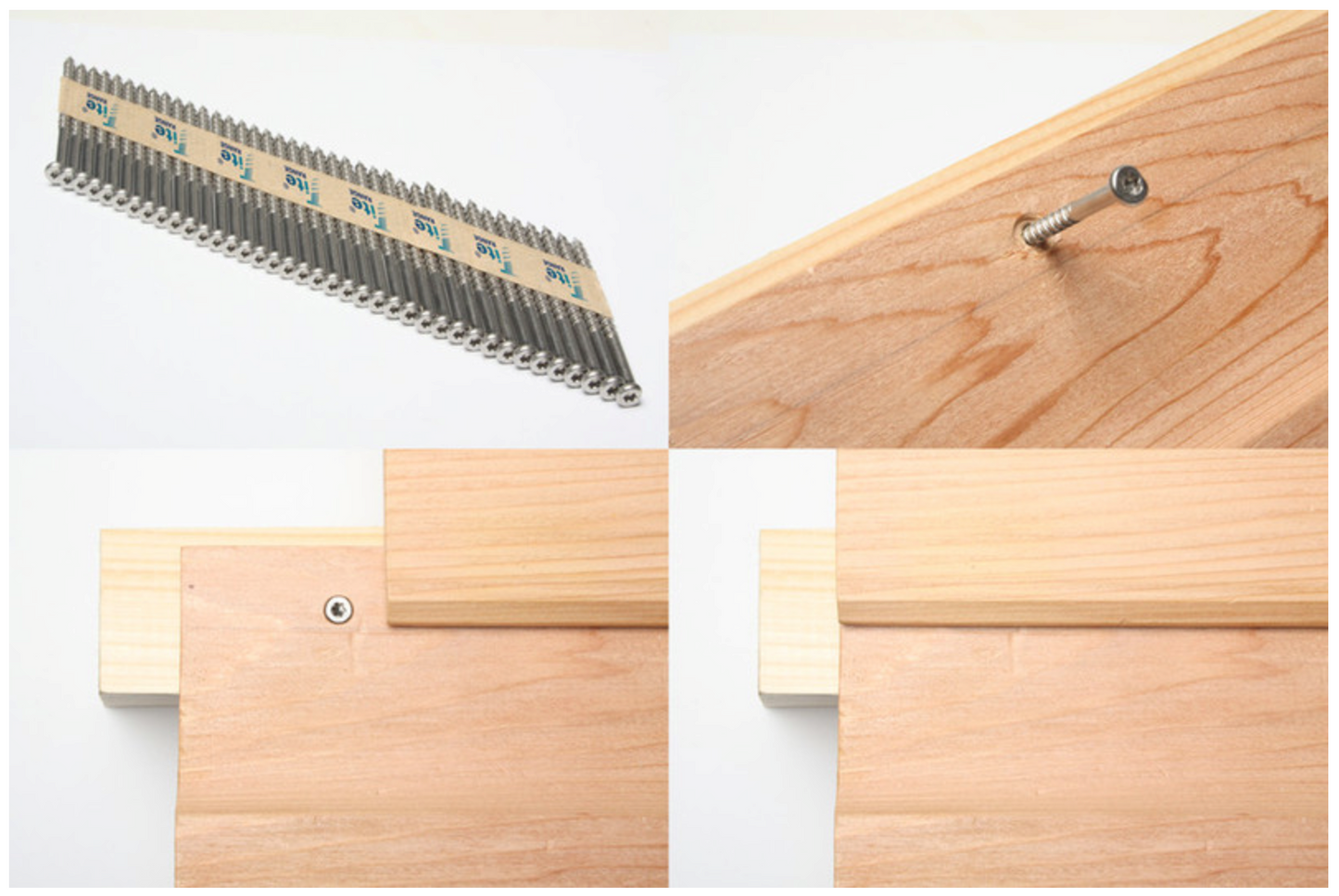 Stainless Steel Clad-Tite Nail Screws