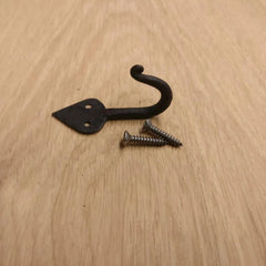 Cast Iron/Hand Forged Style Antique Shelf Hooks