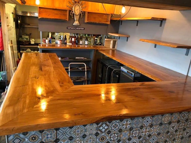 Solid Oak Table Tops - Custom Sizes
