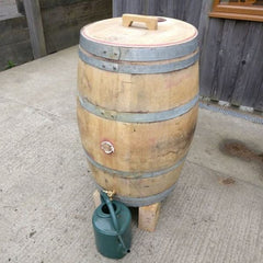 Oak Wine Barrel Water Butt