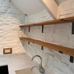 Solid Oak Shelves - Made to Measure