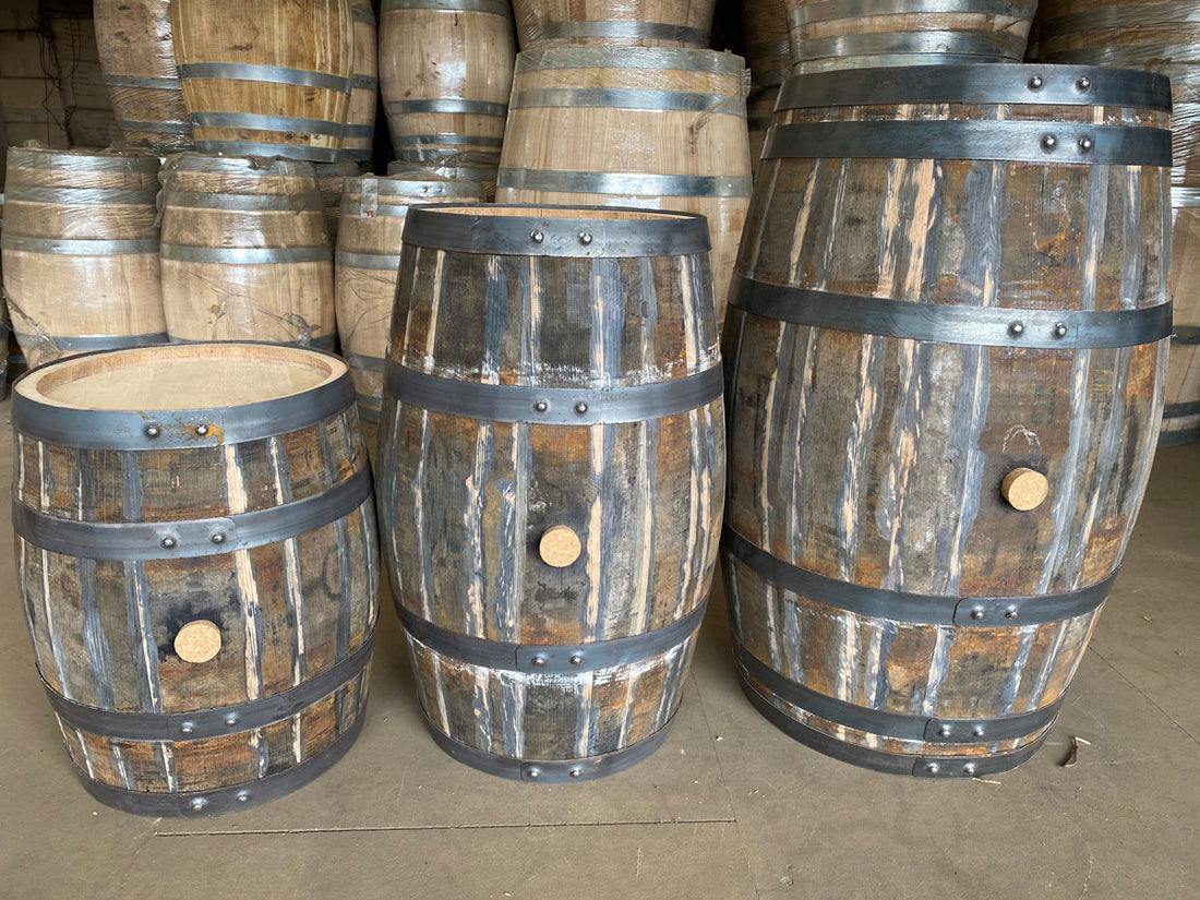 
                      
                        Oak Wine & Whisky Barrels for Brewing, Souring, Distilling and Ageing/Re-Use
                      
                    
