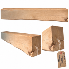 Clearance Solid Oak Fireplace Beams – Ready-Made, Individual Pieces