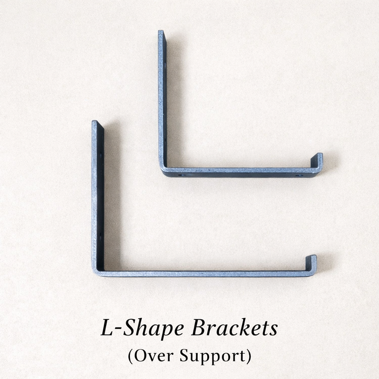 Solid Oak Shelves – Made to Measure Floating or Bracket Shelves