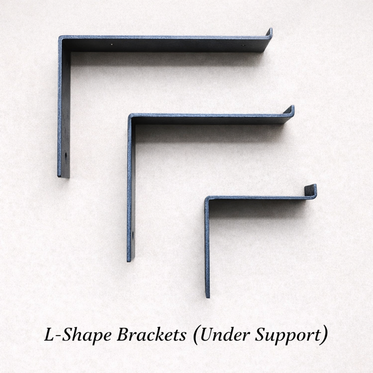 Solid Oak Shelves – Made to Measure Floating or Bracket Shelves