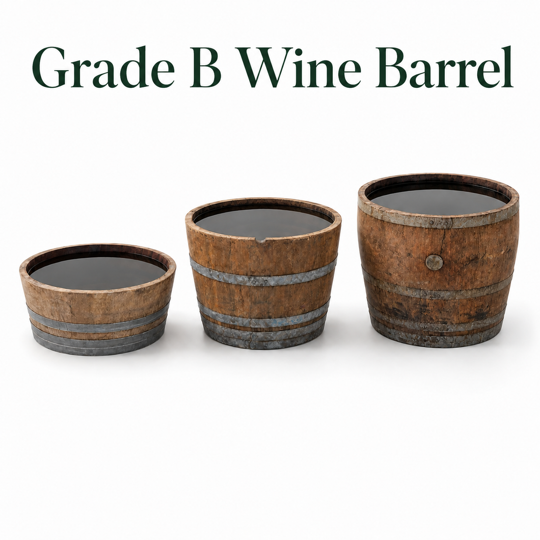
                      
                        Watertight Oak Barrel Pond & Water Garden Feature
                      
                    