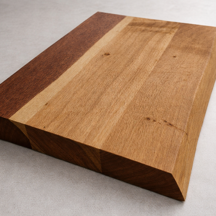 Solid Oak Chopping Board – James Martin Style Butchers Block (Custom Size, Square or Live Waney Edge)
