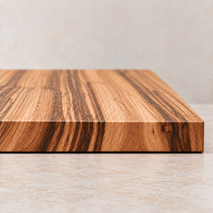 Dark Solid Oak Chopping Board – James Martin Style Butchers Block (Custom Size, Square or Live Edge)