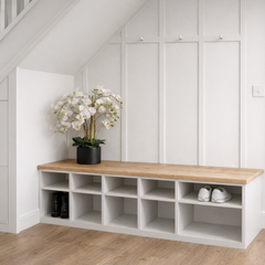 Solid Oak Shelves – Made to Measure Floating or Bracket Shelves